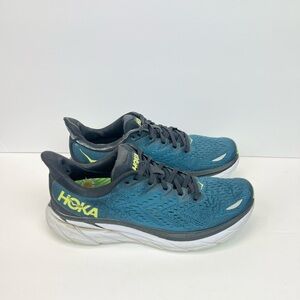 Hoka Clifton 8 Shoes Mens 8.5D Running Lightweight Cushioned Athletic Trainer